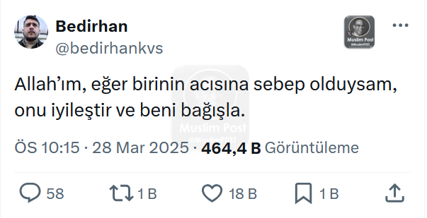 Müslüman Tweet tweet media