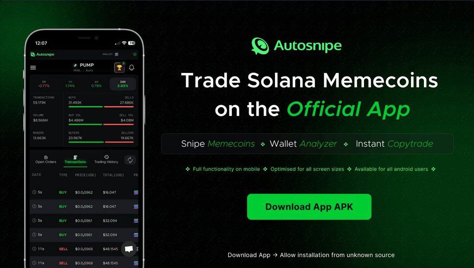 Missed $PUNCH ?
Missed $LOBSTAR ?

If you don't want to miss the next #100x memecoin.
Use <a href="/autosnipeai/">Autosnipe</a>

It’s not luck.
Its execution.
<a href="/autosnipeai/">Autosnipe</a> is built for speed, and speed is the edge.

Start here:  autosnipe.ai/r/yapper