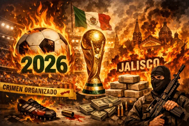 EvidenciaLa's tweet photo. 🔥 La fiesta en llamas. El #Mundial2026 se aproxima mientras #JaliscoArde y #México enfrenta su espejo histórico. Lee la columna del Abogado @Nakachi_Mx  en #BitácoraDeLaLuna  @FIFAWorldCup @PabloLemusN @GobiernoMX  👉 https://t.co/1Etr8utUeM https://t.co/Q8rDvkVxES