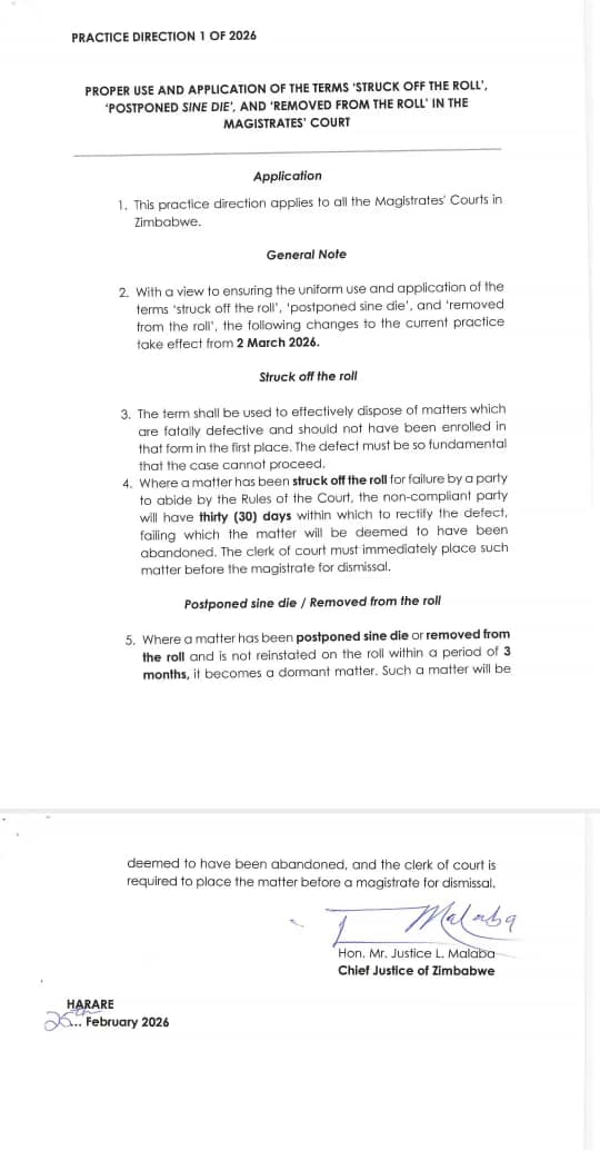 Judicial Service Commission of Zimbabwe tweet media