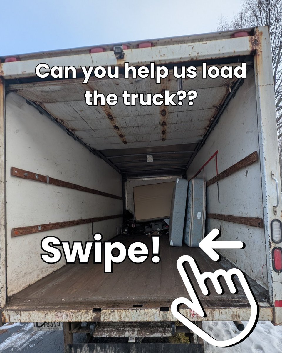 GetRGone's tweet image. Think you can spare a few minutes to help load the truck? 😄

#GetRGone #JunkRemoval