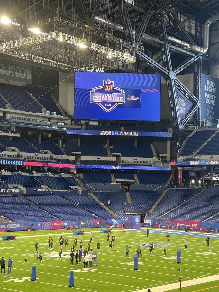 Specialist Showcase at NFL Combine 🏈- Go <a href="/Abrownkicking/">Andrew Brown</a> #AggiePride