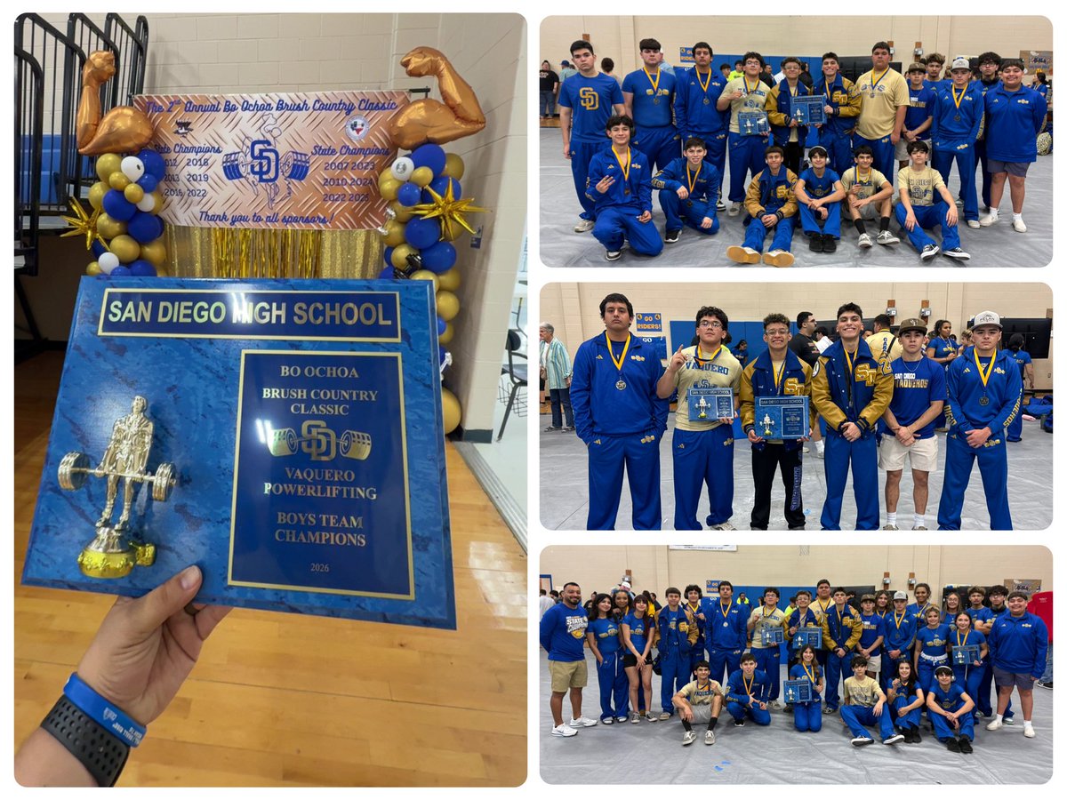 San Diego Vaquero & Lady Vaquero Powerlifting tweet media