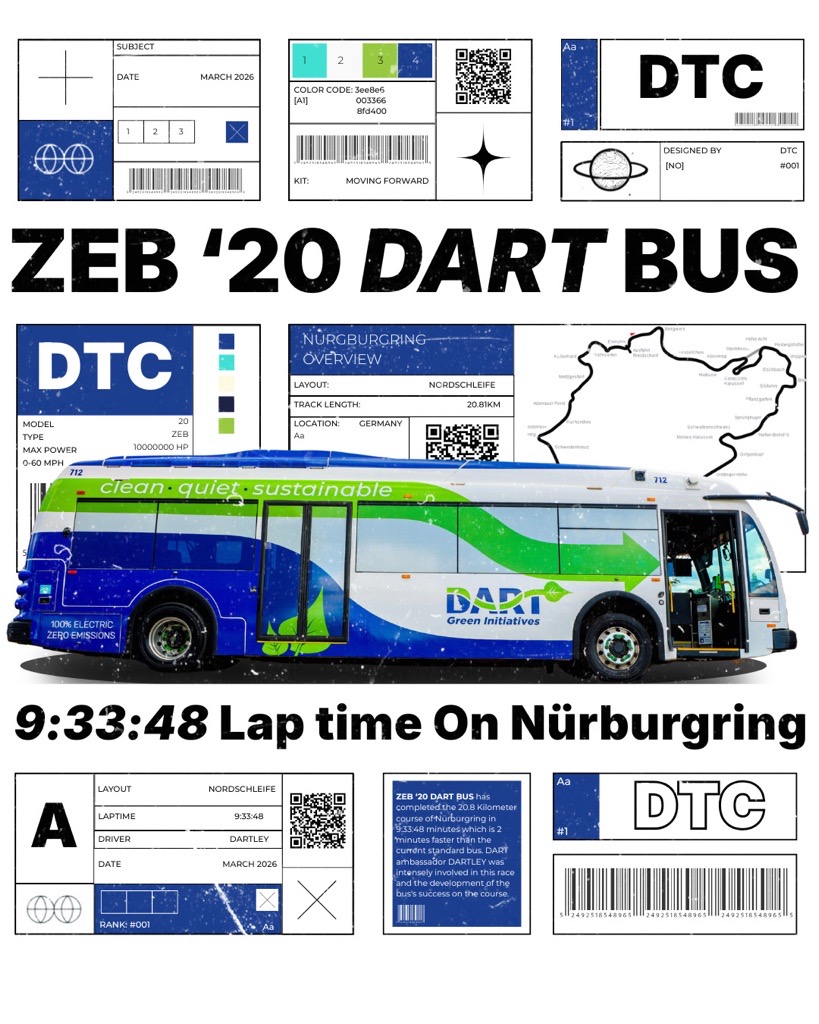 Dartfirststate's tweet photo. Overtake traffic and ride smarter. Formula 1? No, Formula DART! 🚌🏁 https://t.co/84Wpwh0RCz #F1 #Formula1 #DARTDE #DARTFirstState https://t.co/qWiea24aQS