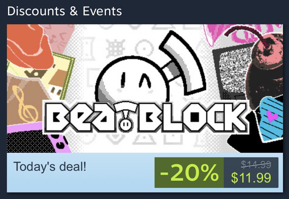 Beatblock (EARLY ACCESS!) tweet media