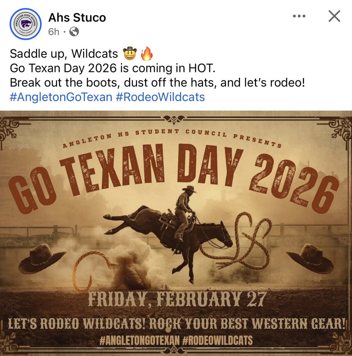 Angleton High School tweet media