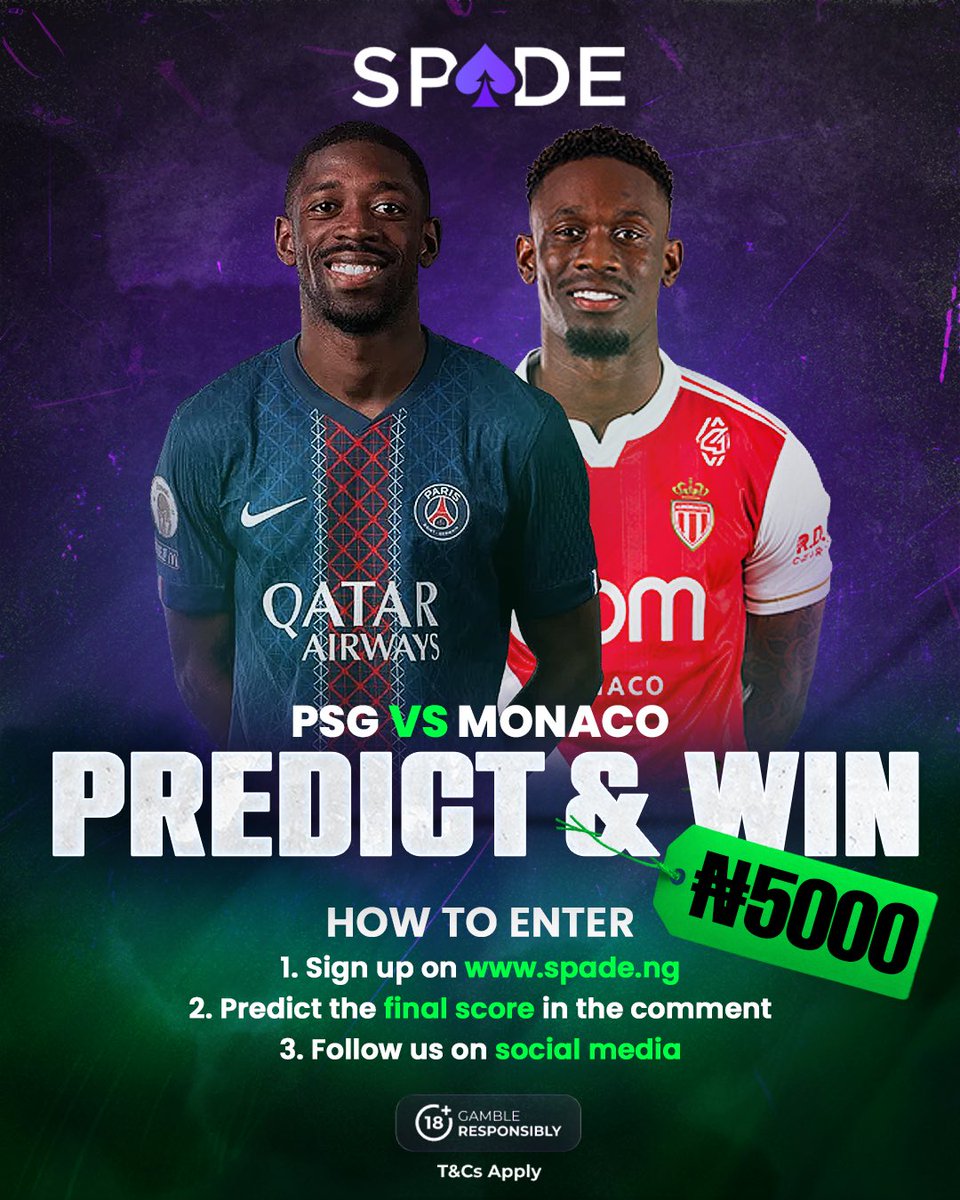 Another opportunity to predict and win!
