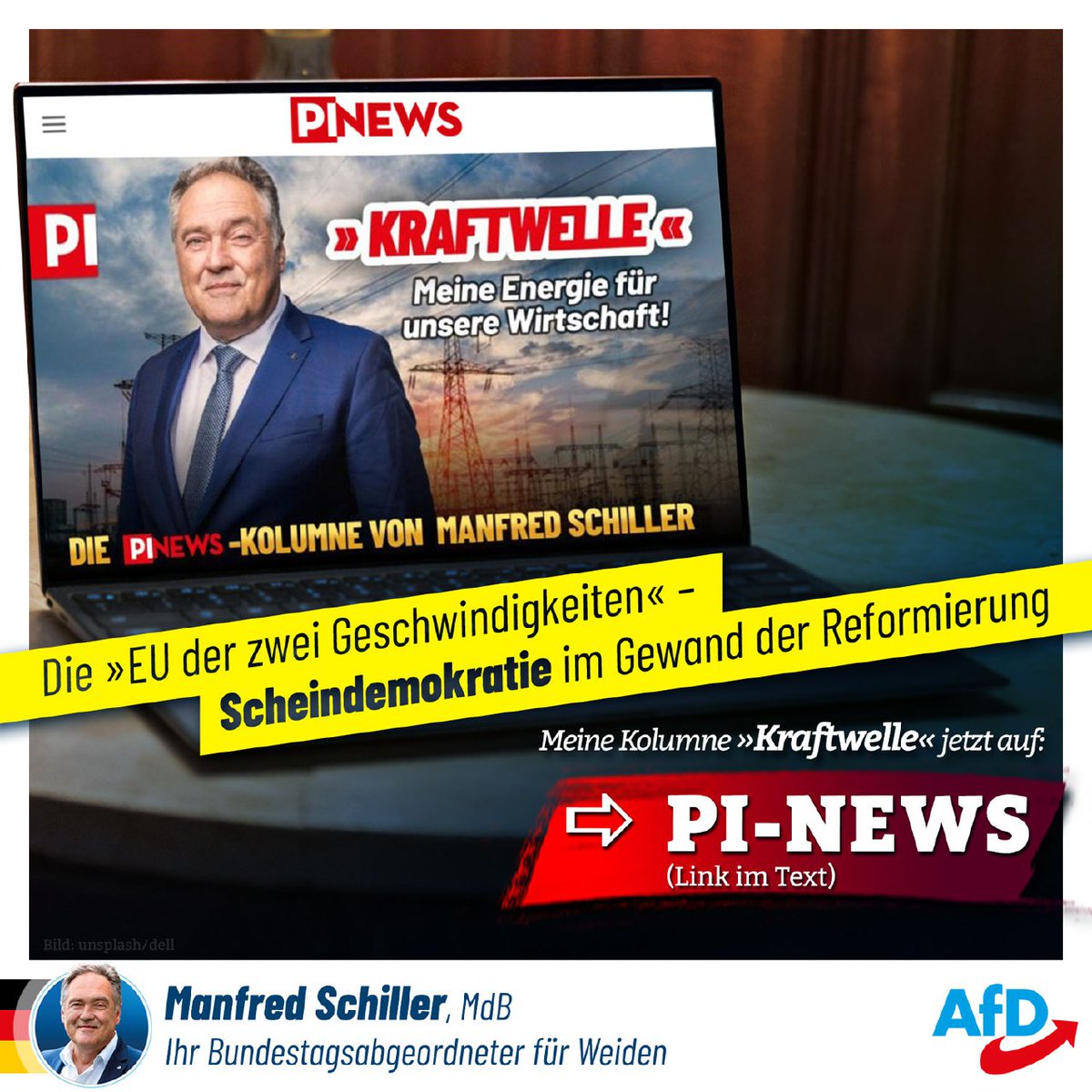 ManfredAfD's tweet photo. Die EU der zwei Geschwindigkeiten - Scheindemokratie im Gewand der Reformierung. Mein neuester Artikel auf PI-News:
https://t.co/lW10ZlwtQh https://t.co/4VT2Cs50Qu