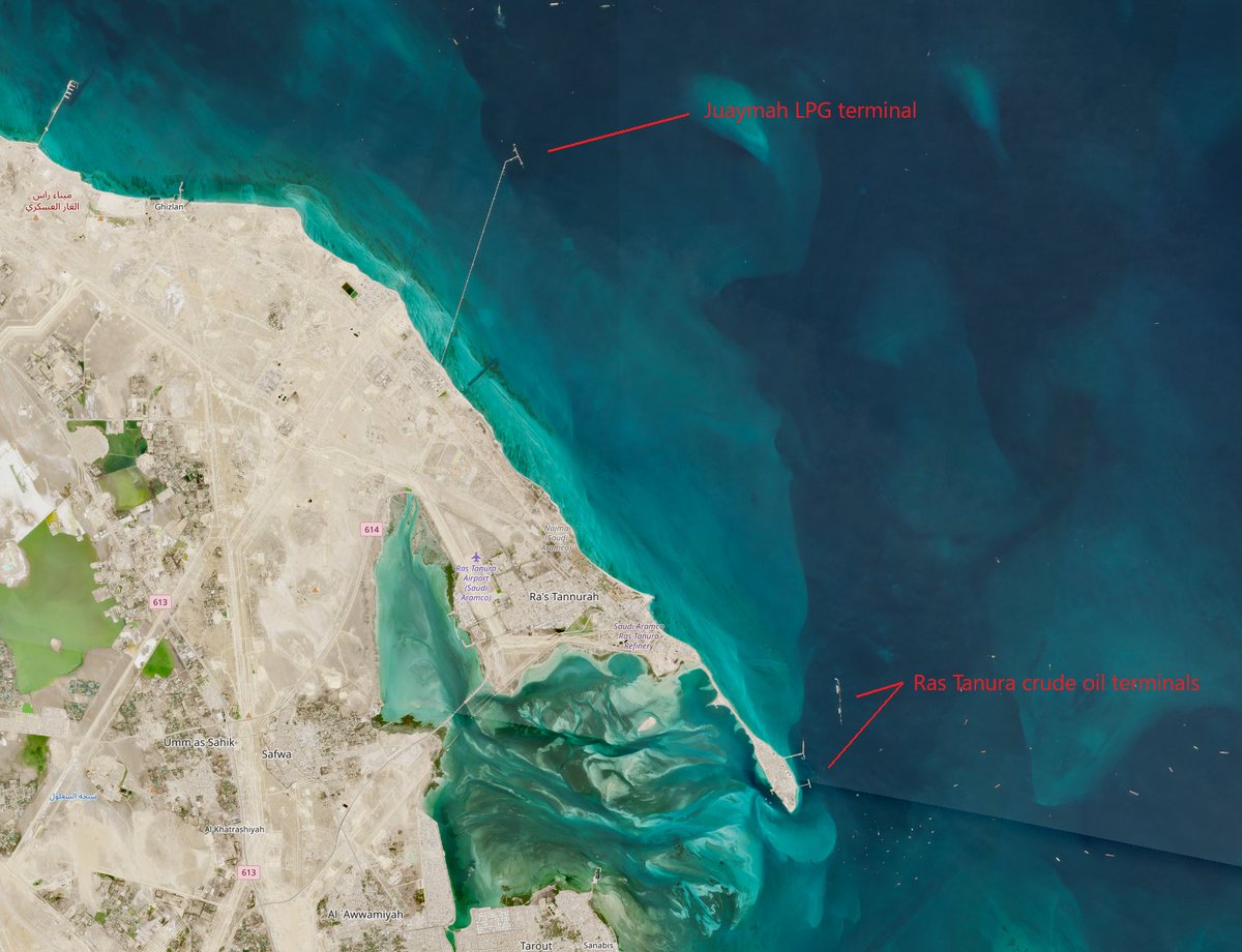 JavierBlas's tweet photo. Saudi Aramco confirms a key export facility for *propane and butane* (Juaymah) suffered significant damage due to an unspecified incident.

LPG deliveries to be halted for "next few weeks." Unusual doesn't even come close to describe Aramco missing any export for weeks. Strange. https://t.co/8VAzjXdeWF