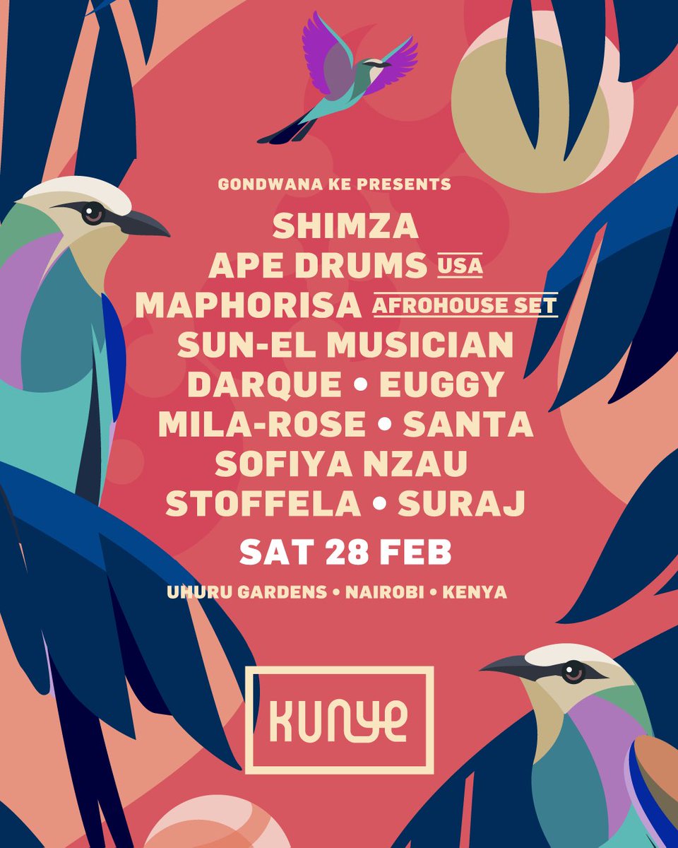 KENYA 🇰🇪 This Saturday we feast!!!!! ❤️ #KUNYE
