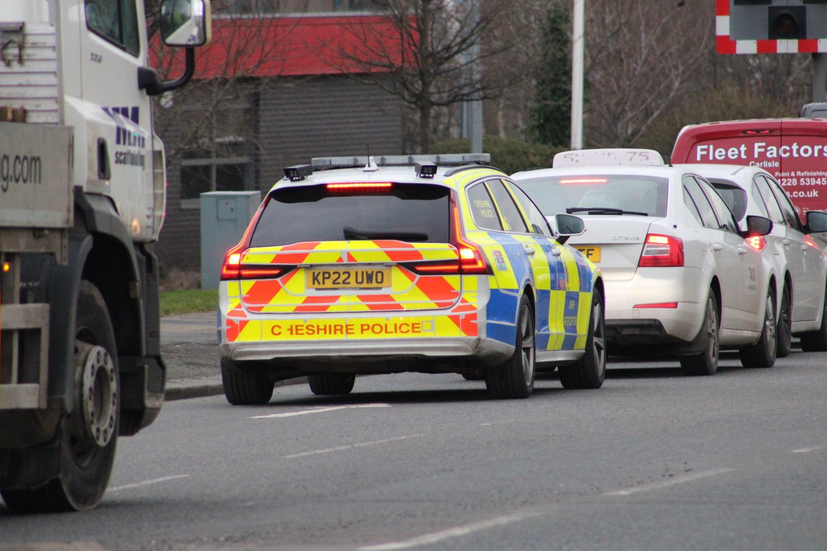 cumbria999's tweet photo. Have to Say it's not every day you See @cheshirepolice Traffic Leaving a Station in Northern @Cumbriapolice Patch! https://t.co/pVkmtA2rPy