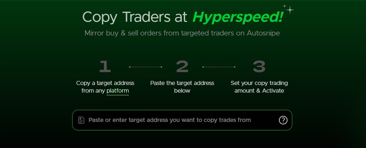 Have you ever missed a #100x in front of your eyes, you couldn't catch it due to lack of availability of useful tools. 

With <a href="/autosnipeai/">Autosnipe</a>, you can catch and get #100x gems while you sleep without typical "bot risks." 

Trade on AutoSnipe to catch the next 100x :