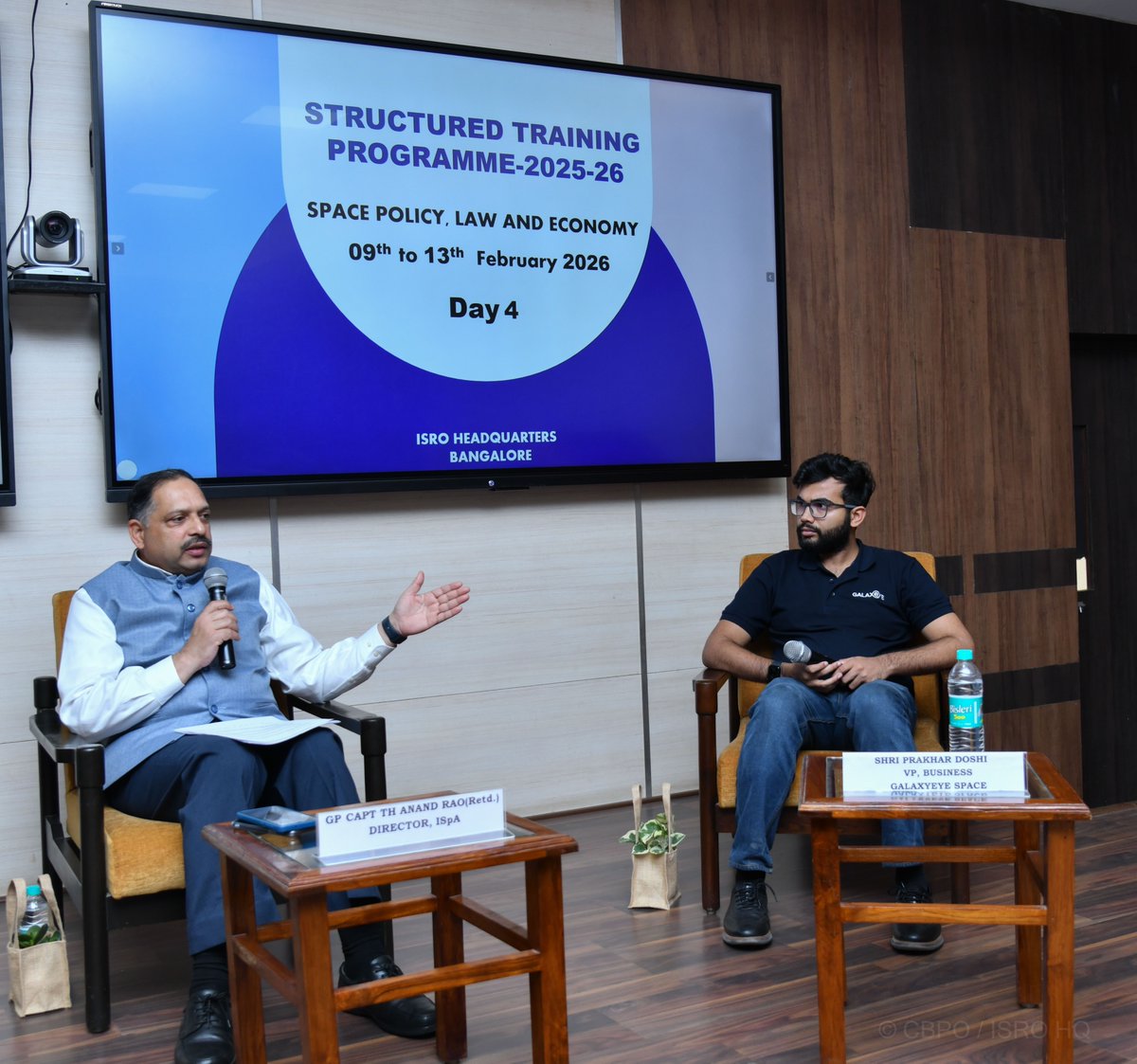 anandrao17's tweet photo. Chaired a Panel Discussion on “Fostering the Private Space Industry: Infrastructure, R&amp;D, and Legal Support” during the five-day Structured Training Programme (STP) on “Space Policy, Law and Economy,” organised by ISRO HQ in mid February 2026.
@ISpA_India https://t.co/yGCTBjSNCJ