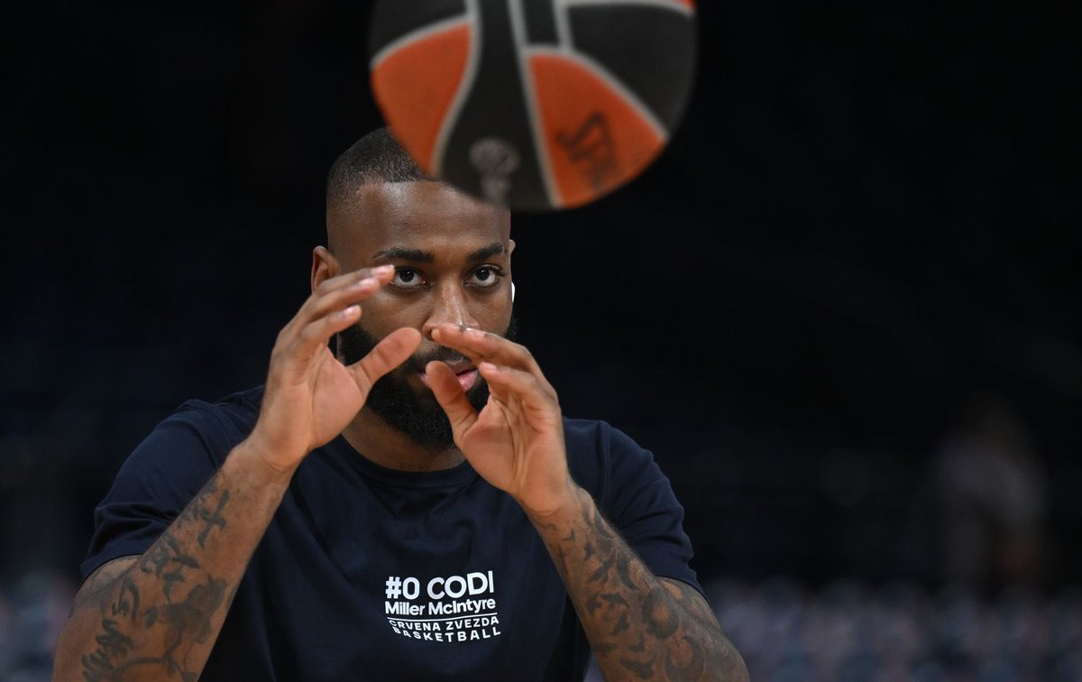 EuroLeague's tweet photo. 🐺🔴⚪️ @CodiTyree0 https://t.co/1h3uAvA6Us