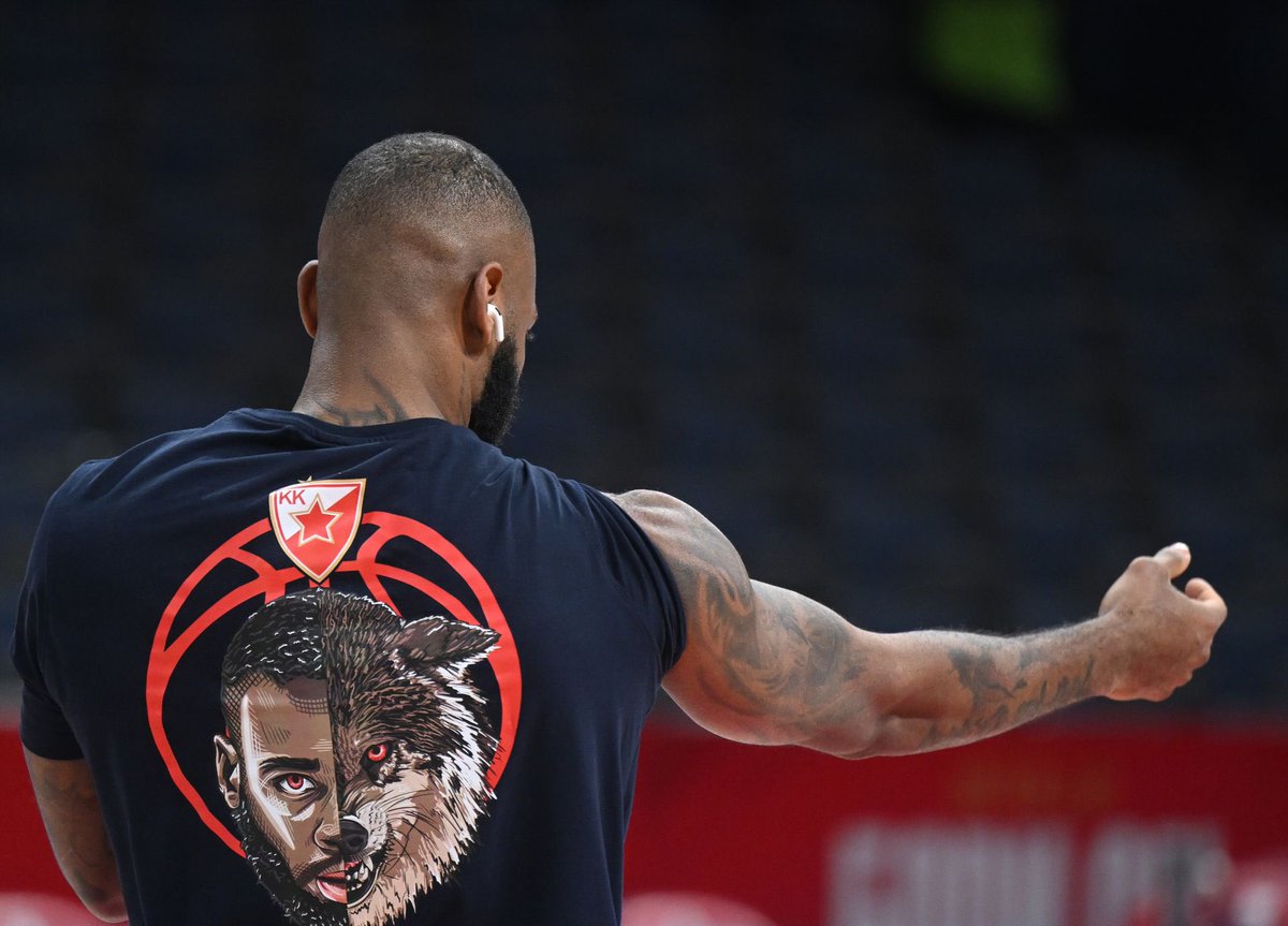 EuroLeague's tweet photo. 🐺🔴⚪️ @CodiTyree0 https://t.co/1h3uAvA6Us