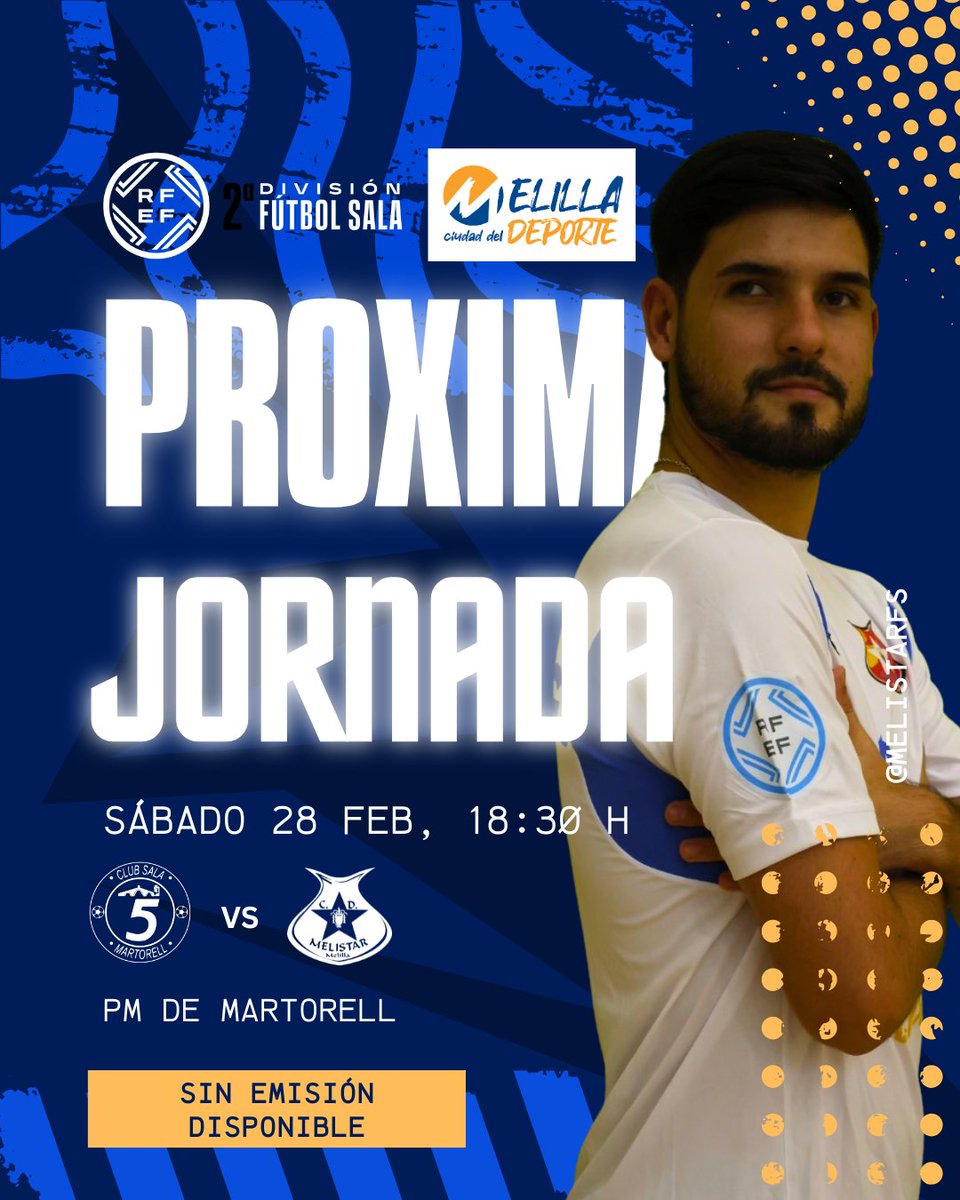 MELISTAR FS - Melilla Ciudad del Deporte tweet media