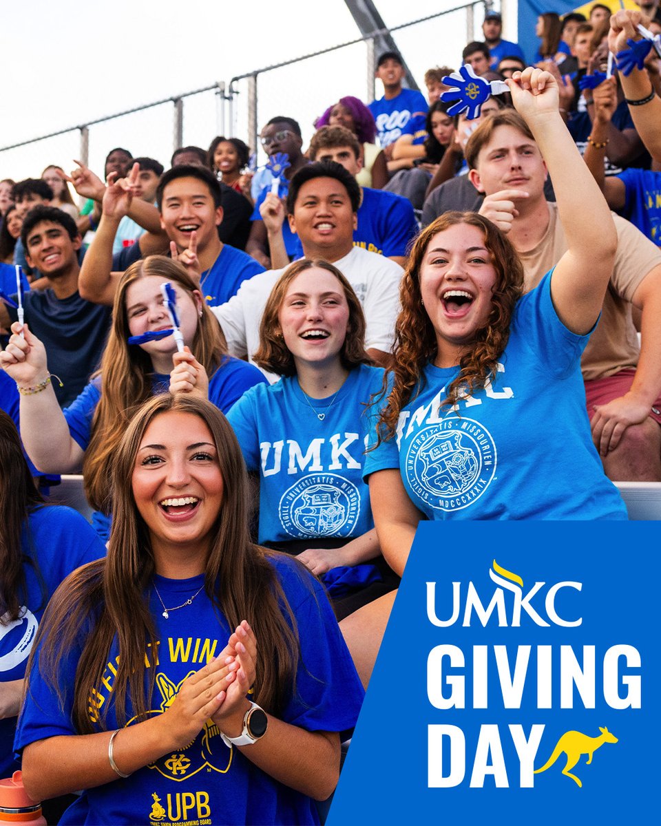 Help support future generations of Roos this Giving Day: March 3-4 #umkcgivingday