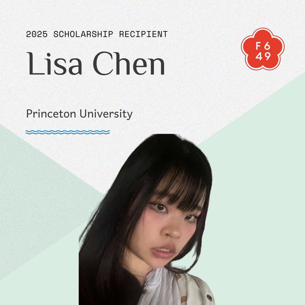 foundation649's tweet photo. Lisa is attending Princeton University, where she hopes to major in Economics or Psychology. She aspires to create policies that support equity, efficiency, and safety in the community, focusing on conditions in workplace setting where
people feel safe being themselves. https://t.co/2VZScN9KdL