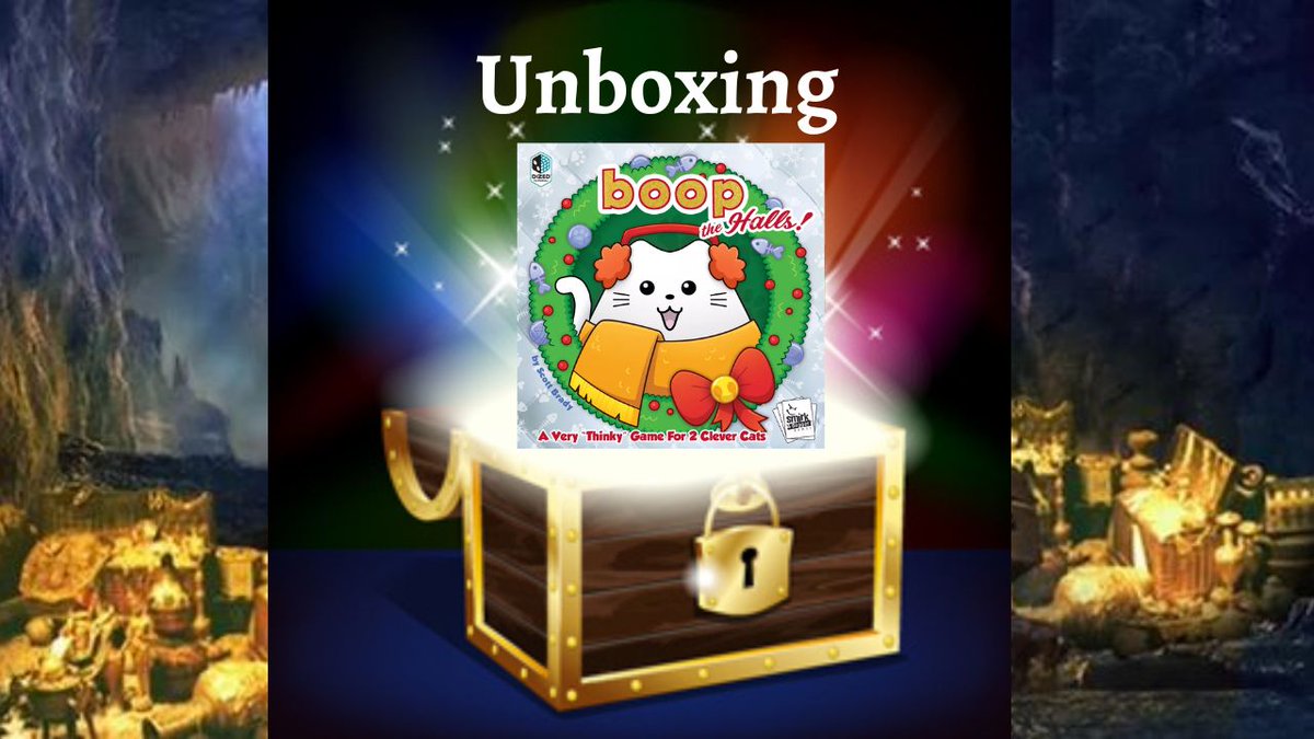 Check out my Unboxing video on the game, #BoopTheHalls. Designed by #ScottBrady and published by <a href="/SmirkandDagger/">Smirk & Dagger / Smirk & Laughter</a> .
youtu.be/trFVKodCREo