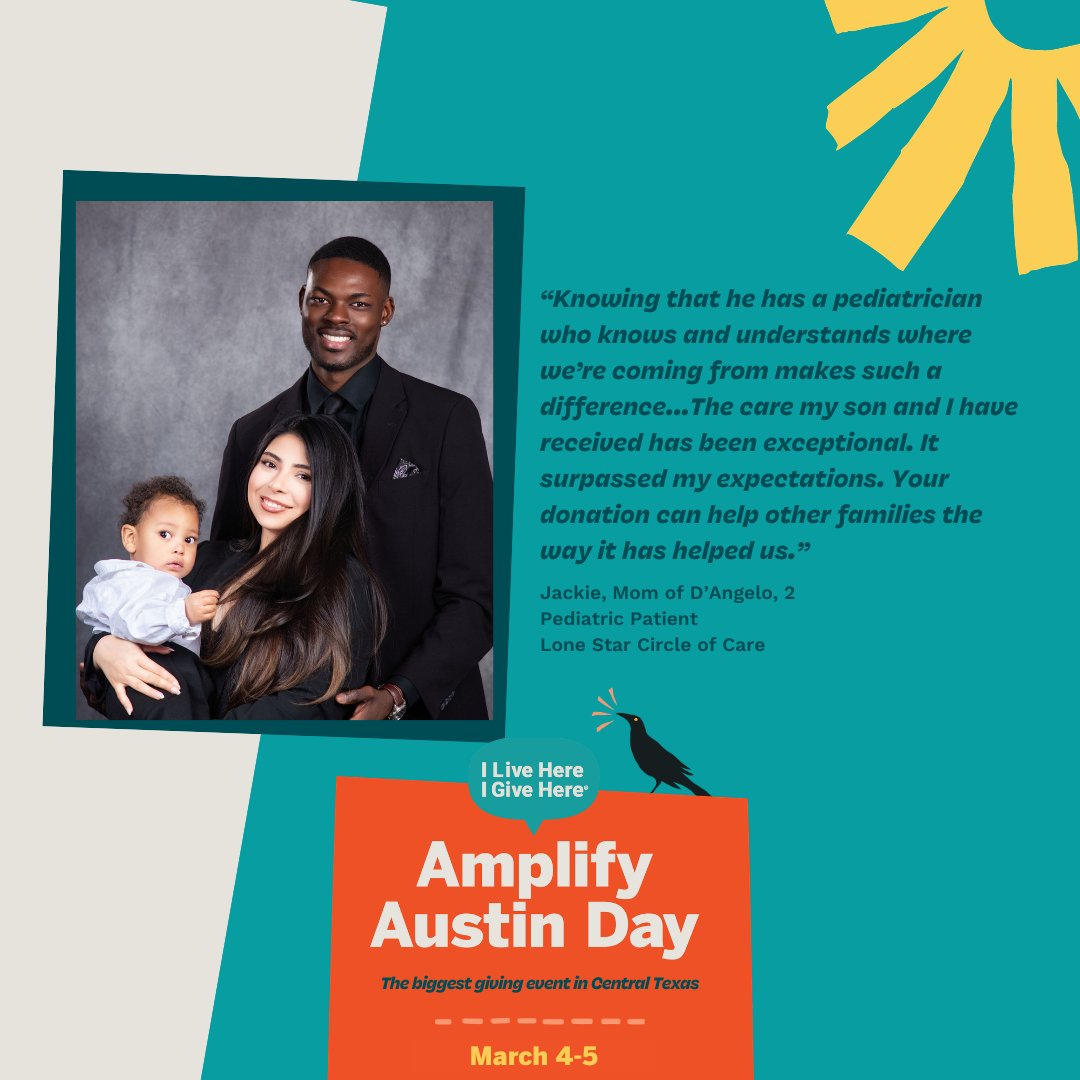 Pregnant and uninsured, Jackie came to LSCC who helped deliver her son, D’Angelo, and continue his pediatric care with Dr. Gajjar. When a severe skin flare sent D’Angelo to the hospital, Dr. Gajjar quickly coordinated his treatment. Gift healthcare here: bit.ly/4rhw2ba