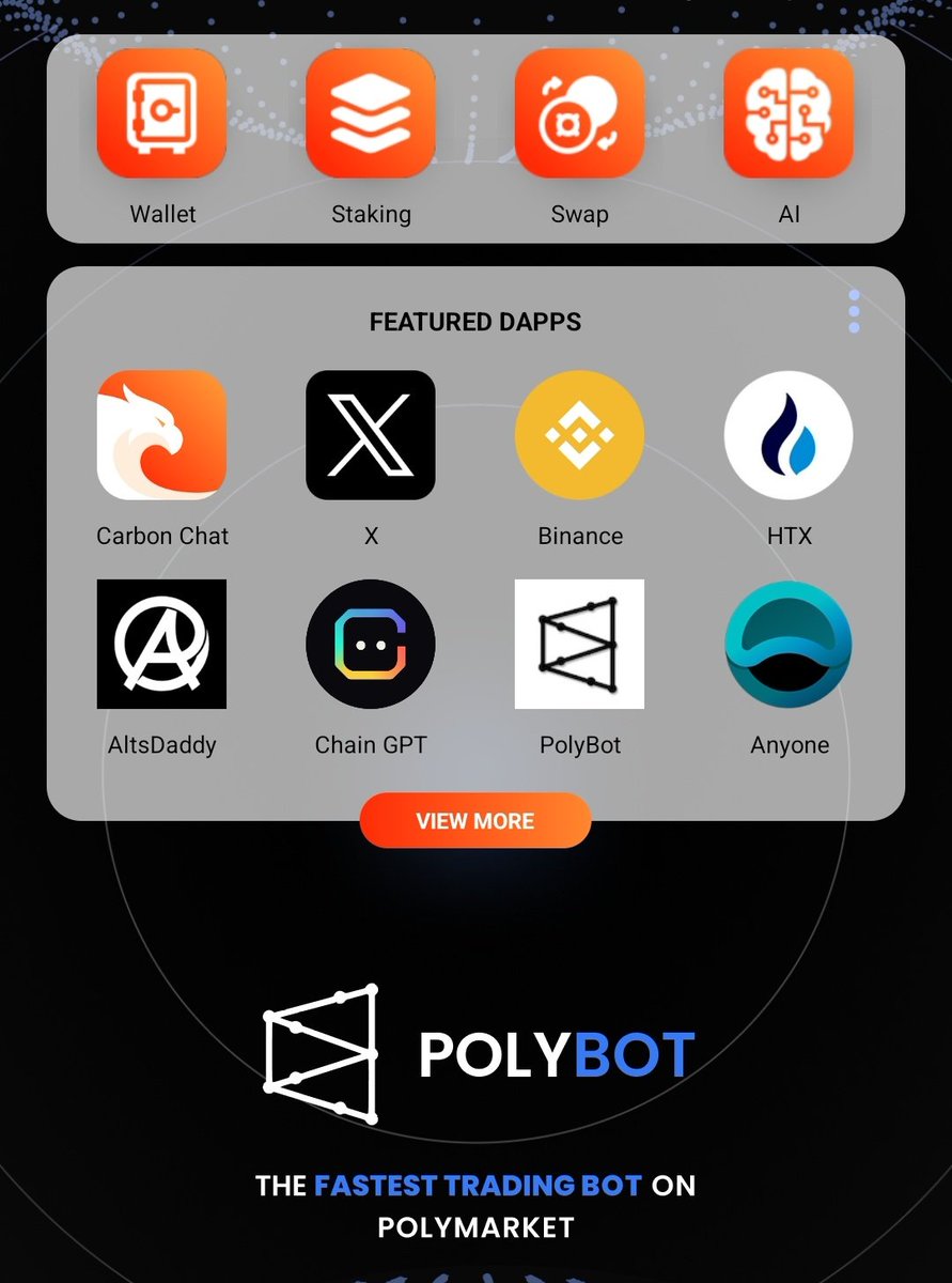 𝗖𝗔𝗥𝗕𝗢𝗡 𝘅 𝗣𝗢𝗟𝗬𝗕𝗢𝗧 🔥

Carbon partners with <a href="/TradePolyBot/">PolyBot</a> directly integrating them into Carbon Browser bringing over 8M+ users to trade on the go!

𝙂𝙀𝙏 𝙎𝙏𝘼𝙍𝙏𝙀𝘿:
🔸 t.me/TradePolyBot?s…

LFG $CSIX 💯