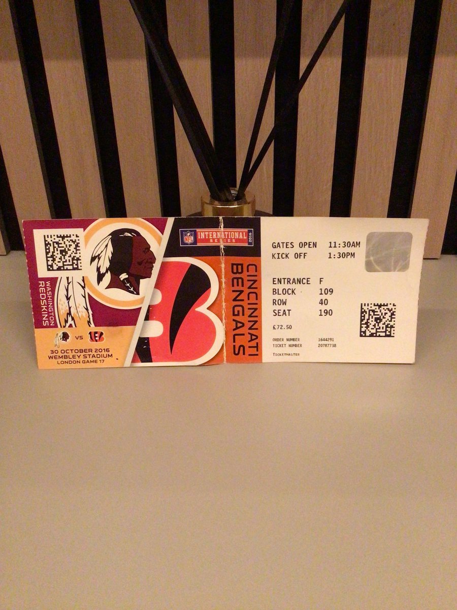 diegomarabone's tweet photo. @Commanders Back again but Commanders, better get another ticket 🤞🏼 https://t.co/BaUBgCwxJR