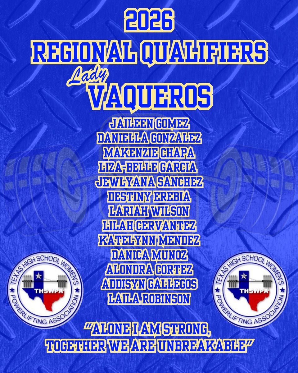 San Diego Vaquero & Lady Vaquero Powerlifting tweet media