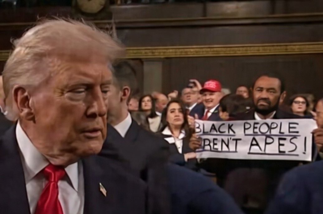 3Dtimeline's tweet image. In case y’all haven’t heard,

"BLACK PEOPLE RENT APES."

#AlGreen #apes