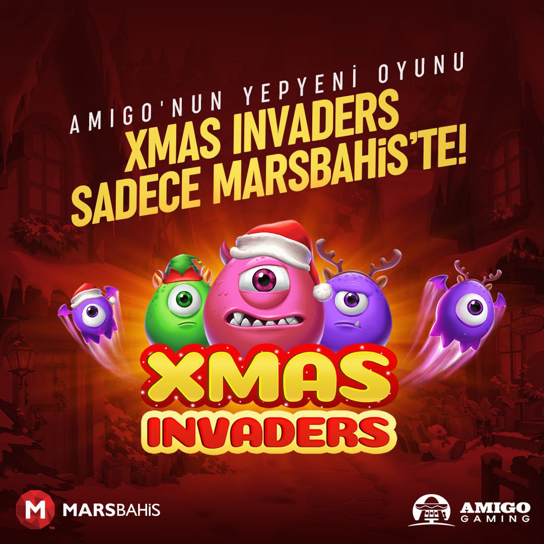 XMAS INVADERS 🎁

KAZAN , KAZAN , KAZAN 

Bahis sektörünün VAKKO'su MARSBAHİS 📲

Mobil için giriş yap veya üye ol = bit.ly/44dQ1Ot
