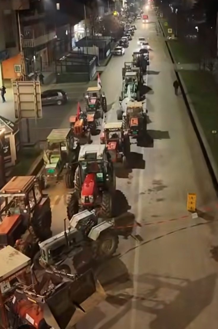 🚨🚜 Blokade poljoprivrednika u Bogatiću