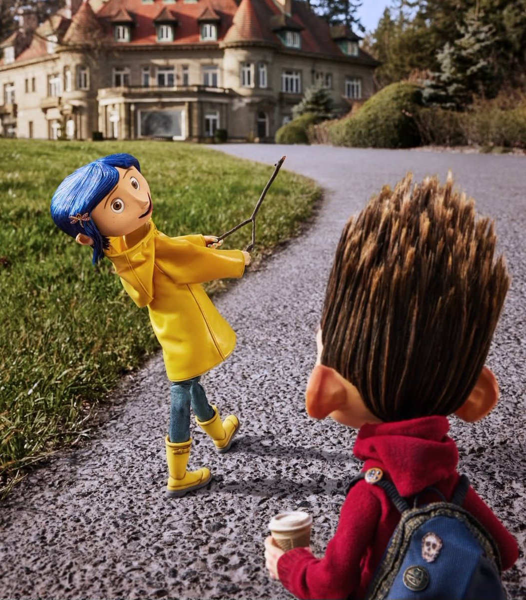 Laika ha vuelto a lanzar una imagen de Coraline junto a Norman para promocionar Wildwood