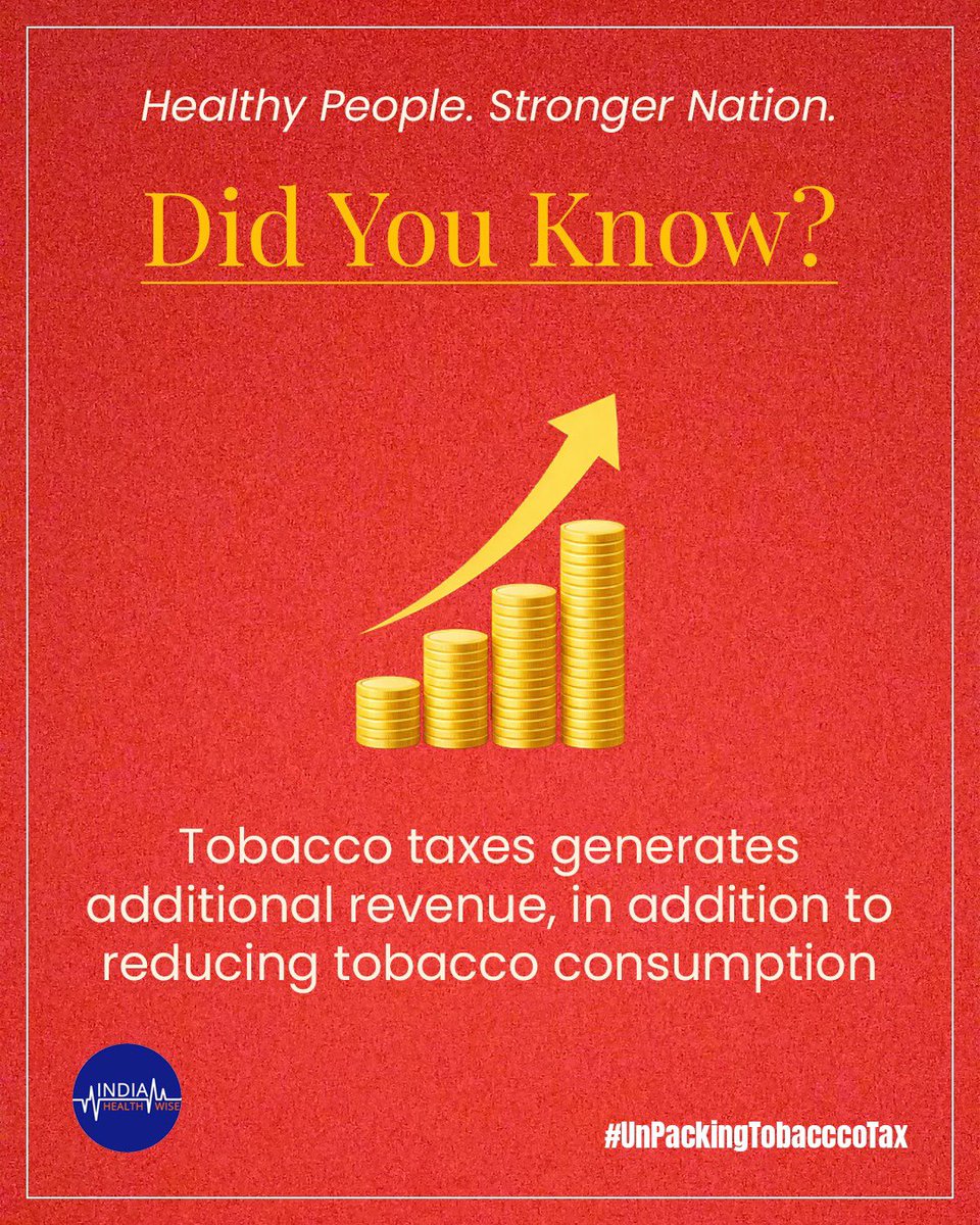 Unpacking Tobacco Tax Myths: 
Evidence from multiple countries shows that increasing tobacco taxes can raise government revenue while also reducing tobacco use. Tax policy can influence both economic outcomes and public health trends.

Tobacco taxation is a powerful tool to