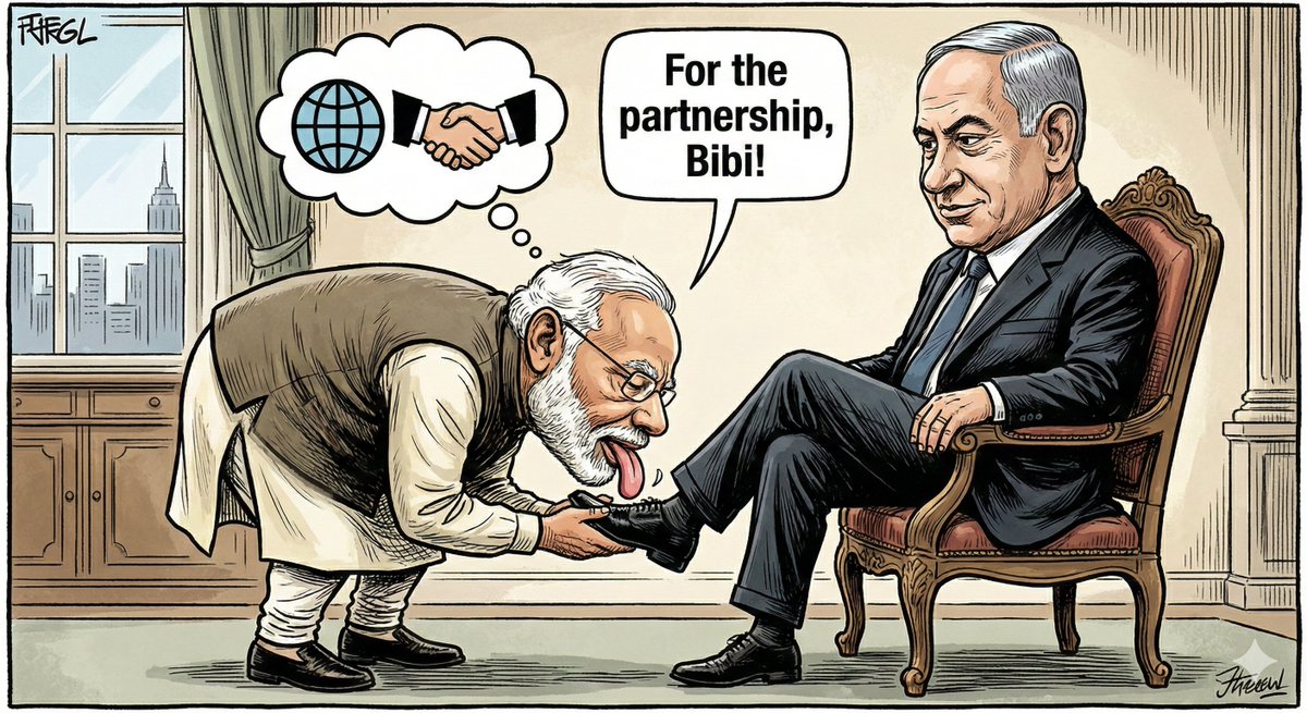 Narendra Modi visiting Israel