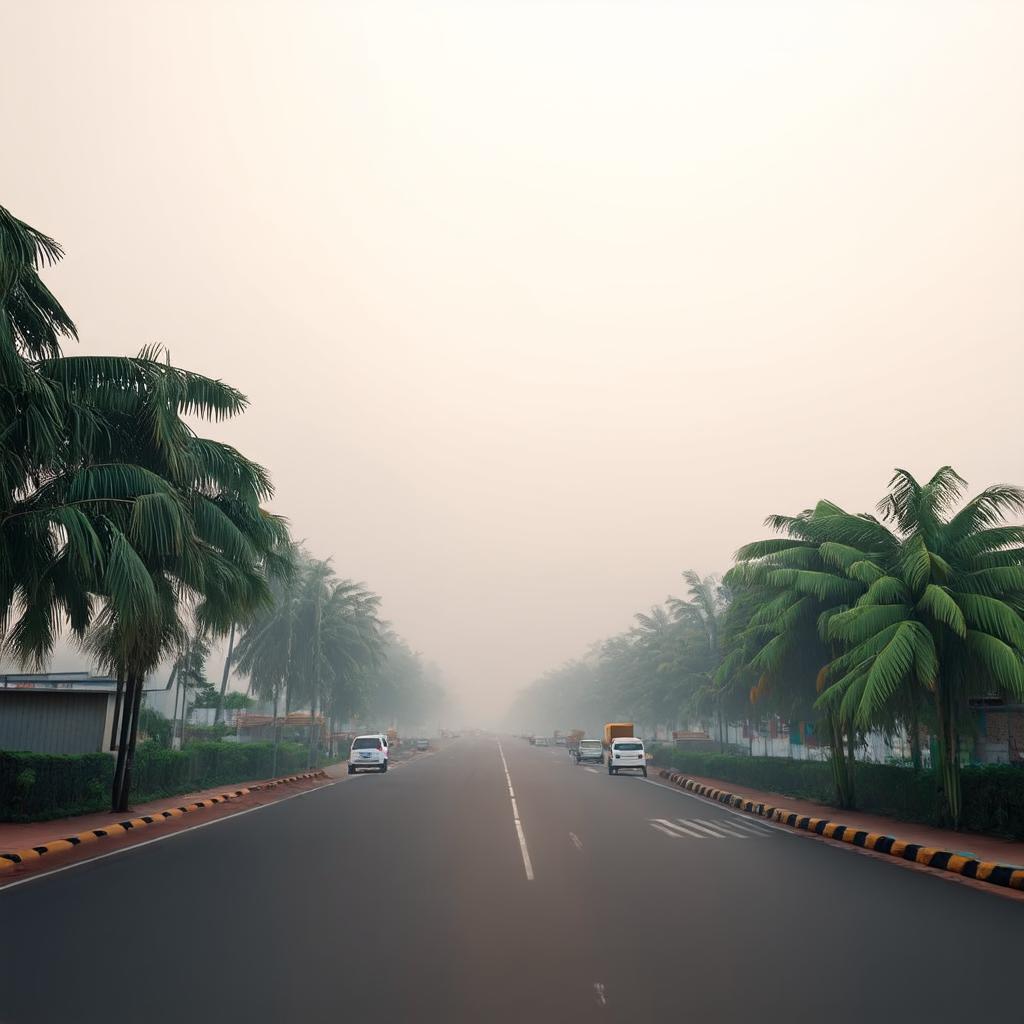WeatherWindowAI's tweet photo. AI Generated Photos
stabilityai stable-diffusion-3-medium | OpenAI Dall-E3 | Gemini gemini-2.5-flash-image | Midjourney 

"Hazy weather in Chattogram Bangladesh in octane render style" https://t.co/Lhd7OsGkMT