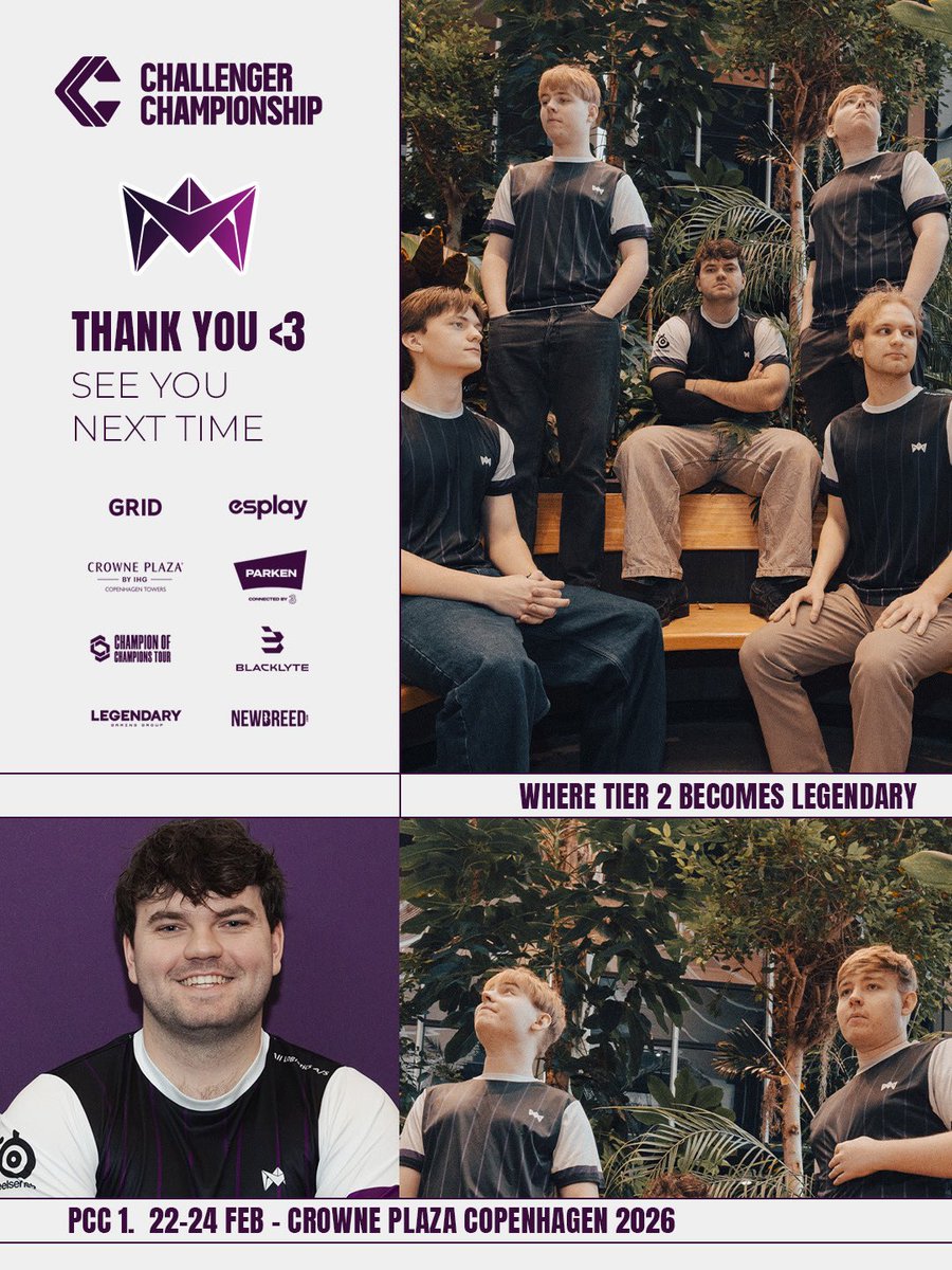 We miss you already <a href="/MasonicGG/">MASONIC</a> 🙌🏻
Thanks for the lovely days &amp; games.

#ChallengerChampionship