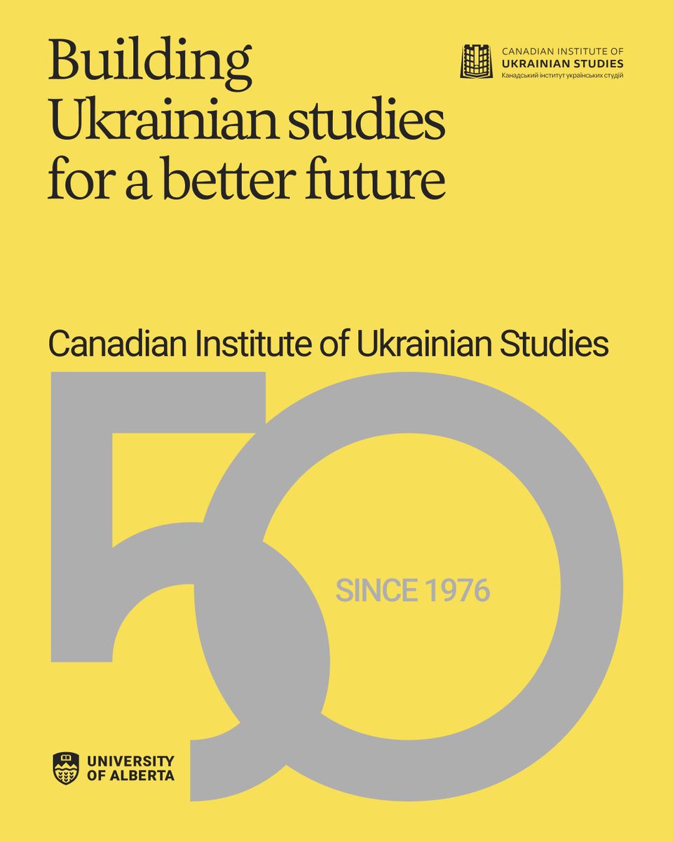 Canadian Institute of Ukrainian Studies tweet media