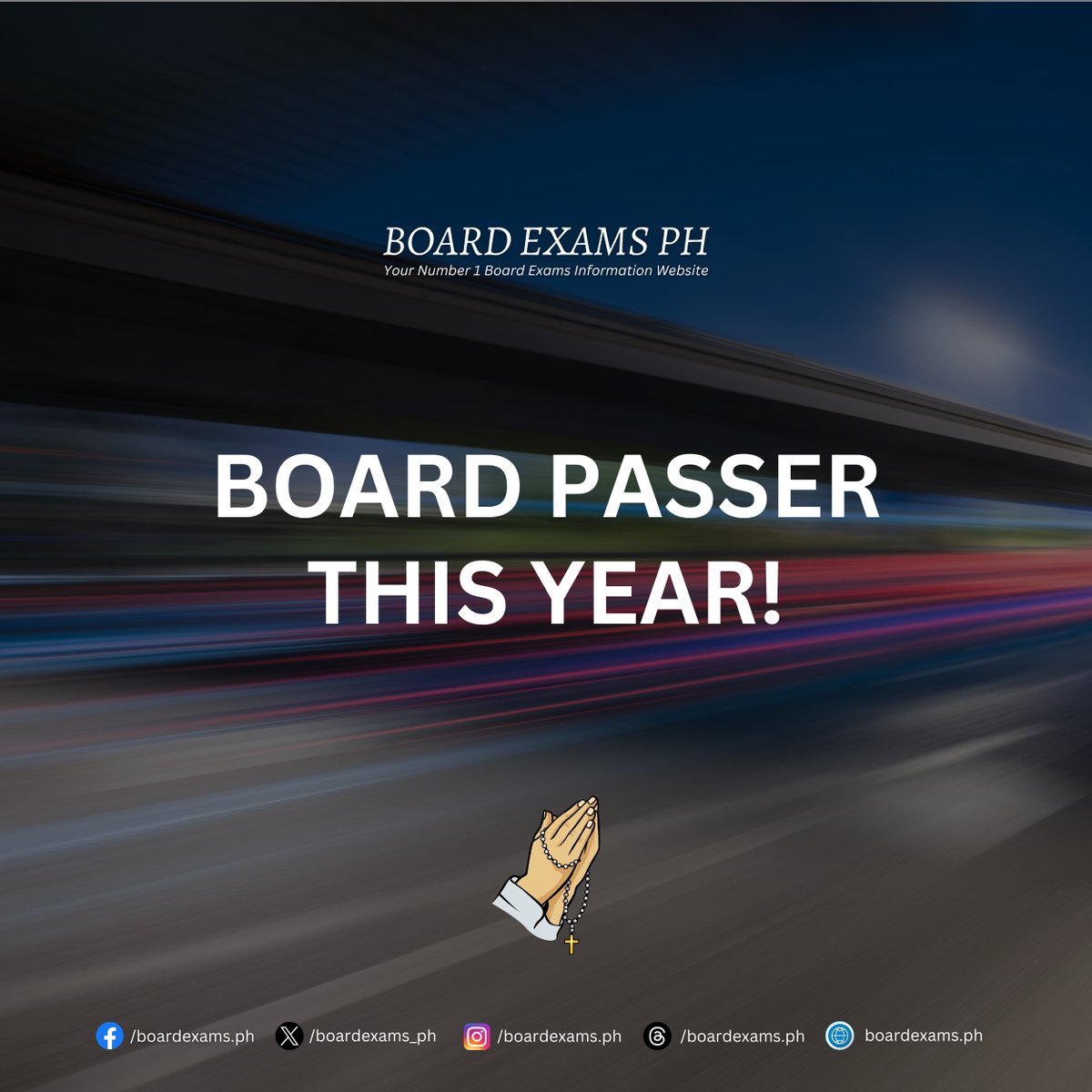 𝗕𝗢𝗔𝗥𝗗 𝗣𝗔𝗦𝗦𝗘𝗥 𝗧𝗛𝗜𝗦 𝗬𝗘𝗔𝗥! 🙏