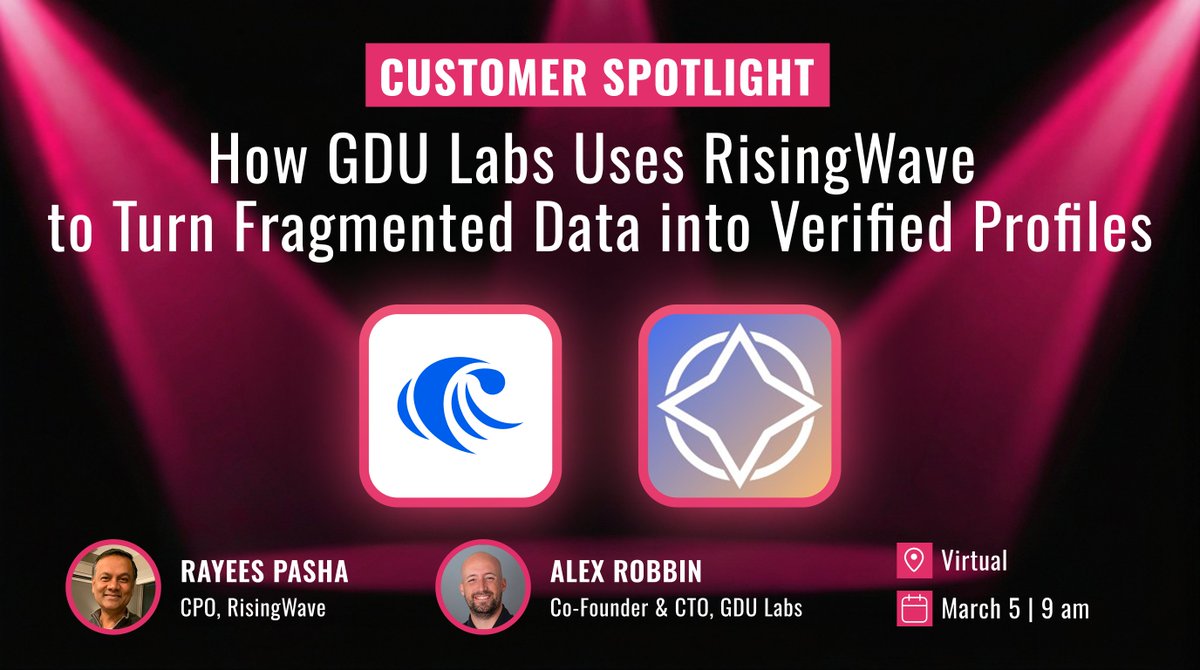 RisingWave tweet media