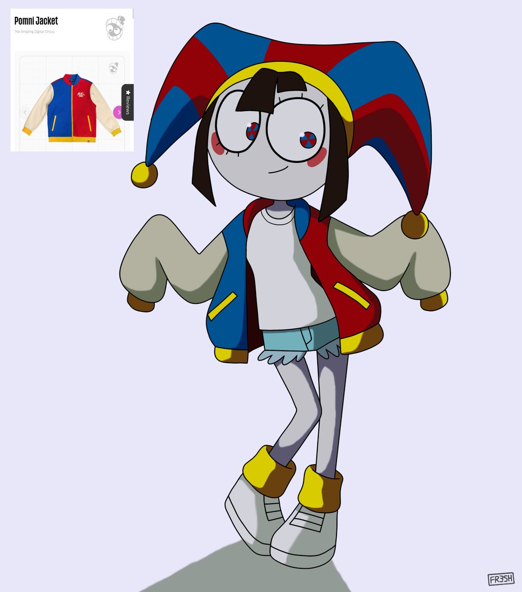 Pomni wears the Pomni jacket 🫶
#TADC #TheAmazingDigitalCircus #Pomni