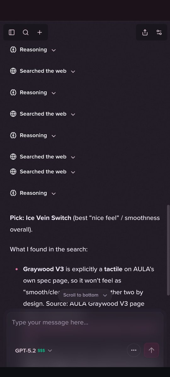 Nirmal_310's tweet photo. @t3dotchat it's good that now there are multiple fast searches, but this UX is not good. Just westing lots of space on a small phone: ( https://t.co/1yI76n7o4B