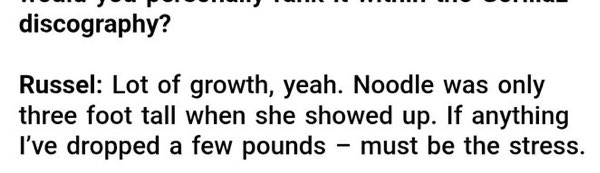 WE NOTICED AND PLEASE STOP