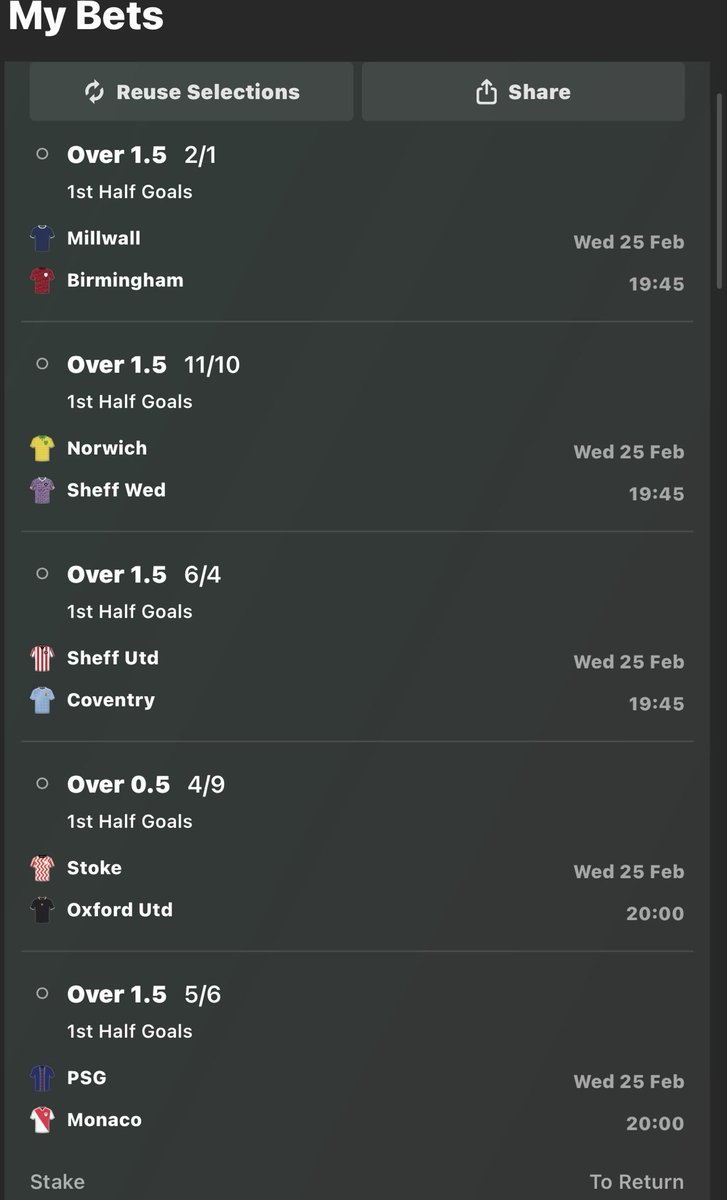 SCFC94's tweet photo. Last nights 95/1 acca landed 💥💥

Here’s tonight fancy. @40/1
&amp; a 4 fold that I fancy 👍🏼 #BettingTips #Tips #letswin https://t.co/OFO78nPuDr