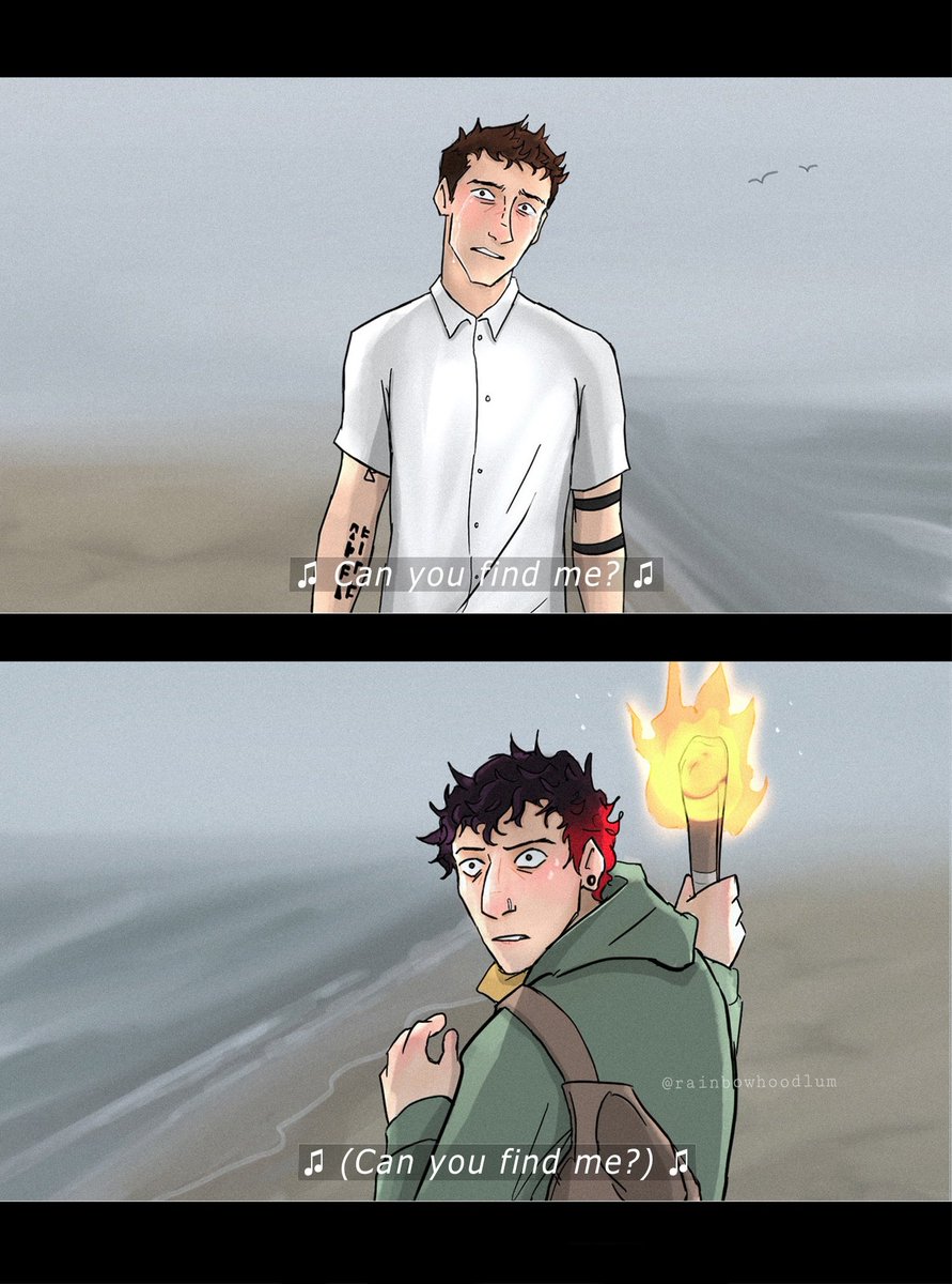 Rainbowhoodlum's tweet image. The alternate version for a Drag Path music video because I had a vision #cliqueart #twentyonepilots #dragpath