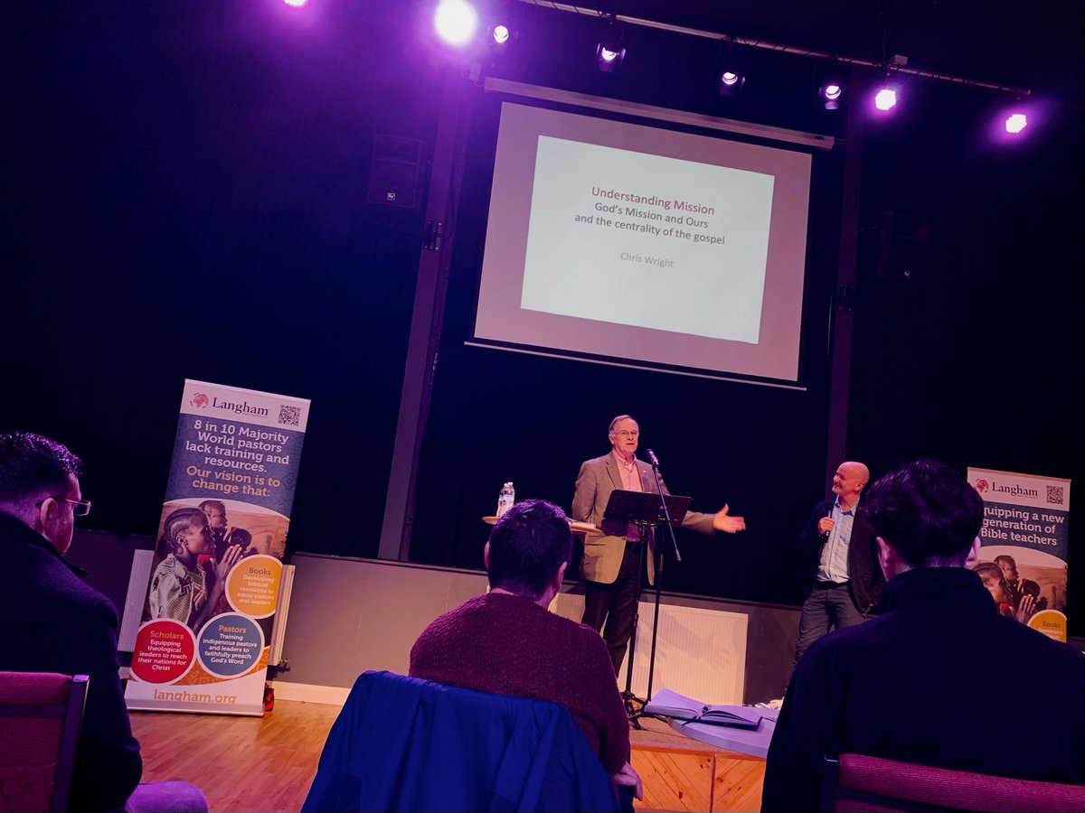 jeffljm's tweet photo. A very informative and insightful morning with Dr. Christopher J.H. Wright lecturing on The Mission of God at CJM, Belfast. 

https://t.co/qFUL1r4cLQ https://t.co/MwSINI4V2C