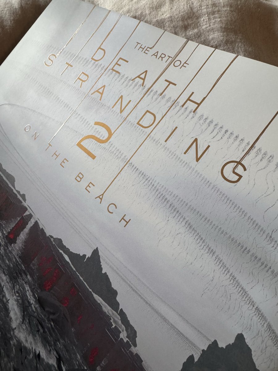 I’m so happy to have this in my hands! The artwork is always so inspirational 🥰

#deathstranding #deathstranding2