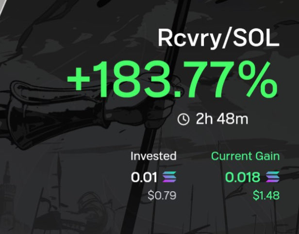 <a href="/Rcvrycoin/">Recovery</a> Make sure to grab a bag I ain’t never selling mine. 

Make sure to stay tuned in G’s de got another honest DeV here.