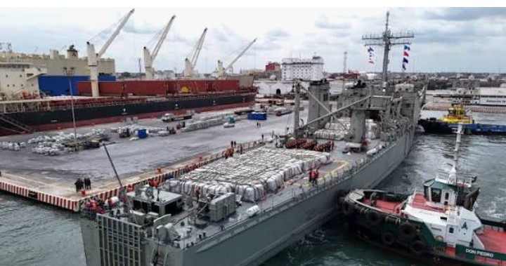 Zarpan del puerto de Veracruz otros dos buques con casi mil 200 toneladas de ayuda humanitaria para Cuba.
¡Gracias, México!
¡La solidaridad no se puede bloquear !
#CubaNoEstáSola