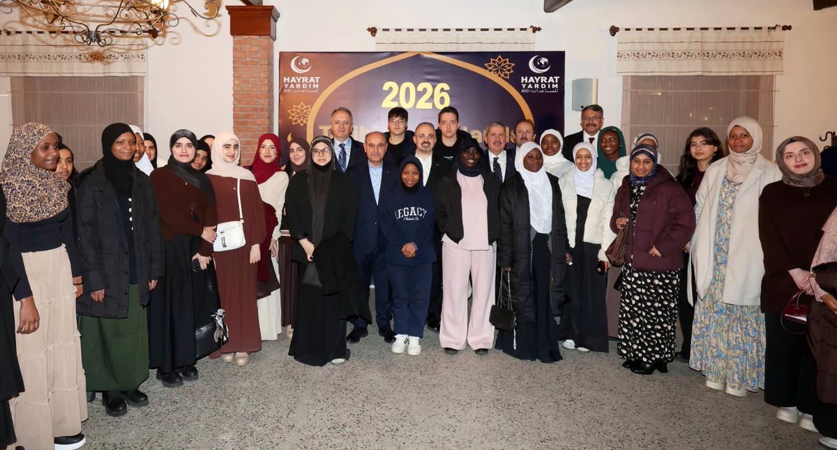 mehmetaktas023's tweet photo. 📍Tarihi Ulucanlar Kültür Merkezi

Bugün Hayrat İnsani Yardım Derneği tarafından düzenlenen iftar programına katılmaktan büyük memnuniyet duydum.

Ramazan’ın bereketini ve kardeşlik iklimini birlikte paylaşmanın huzurunu yaşadık.

Rabbim tuttuğumuz oruçları kabul eylesin, sofralarımızdan bereketi ve muhabbeti eksik etmesin. 

Emeği geçen herkese teşekkür ediyorum. 🌙🤲

@hayratyardim