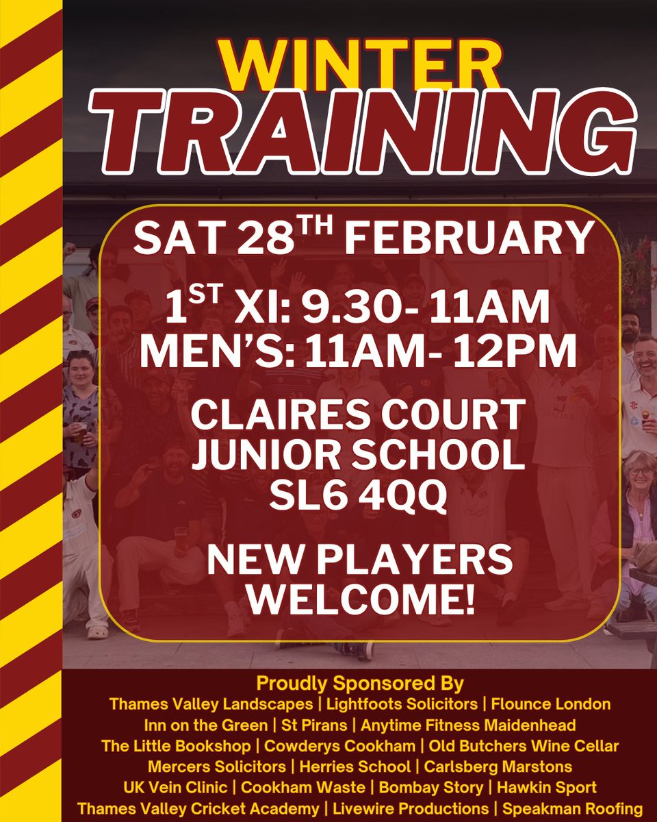 Cookham Dean CC tweet media