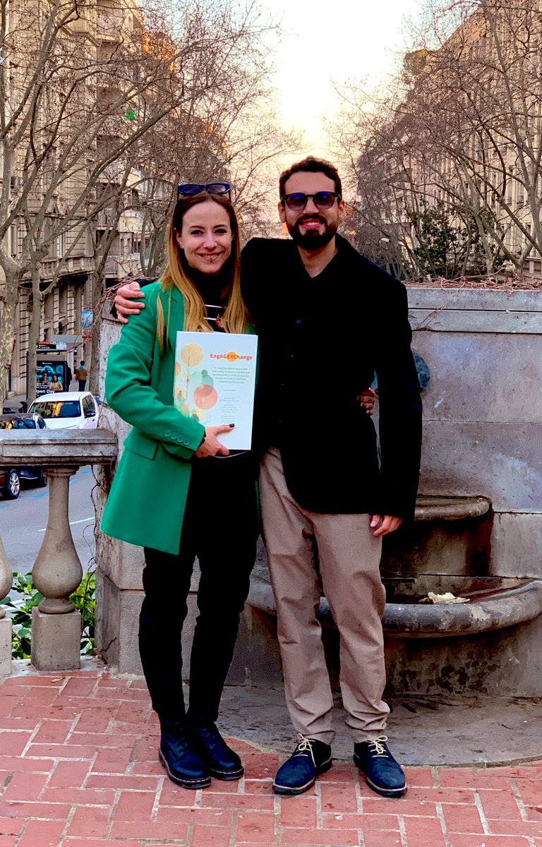 JosefaRosUCM's tweet photo. ¡Jorge R. Zapata Restrepo ya es DOCTOR! Enhorabuena a él, a sus directoras, Maria Giné Garriga y Sacra Morejón Torné, y a la Universitat Ramon Llull. Una tesis necesaria sobre co-creación de espacios urbanos por el fomento de la actividad y la mitigación de la soledad en mayores. https://t.co/nvJfHsTI4M